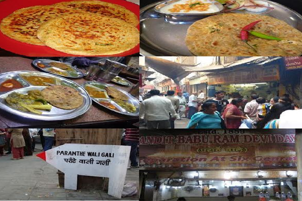 Chandni Chowk the Famous Food Place Pranthe Wali Gali