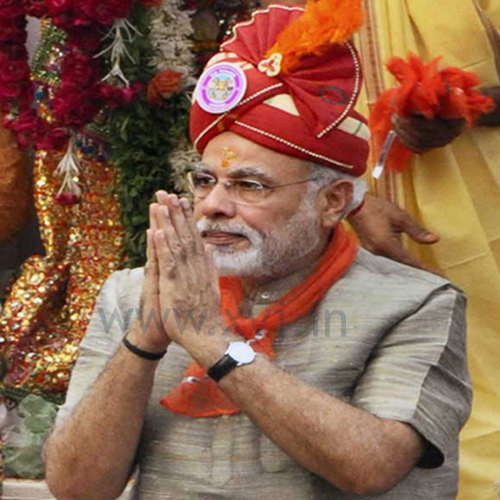Narendra Modi Wearing Different Caps 14