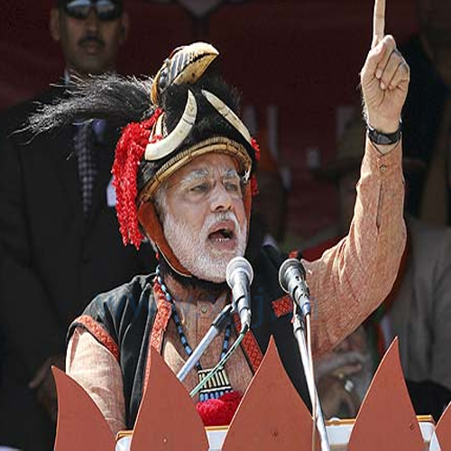 Narendra Modi Wearing Different Caps 24