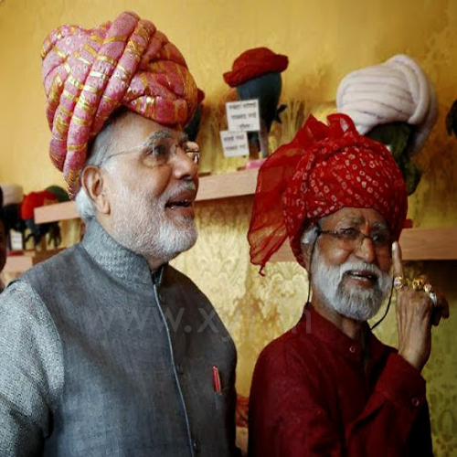 Narendra Modi Wearing Different Caps 25
