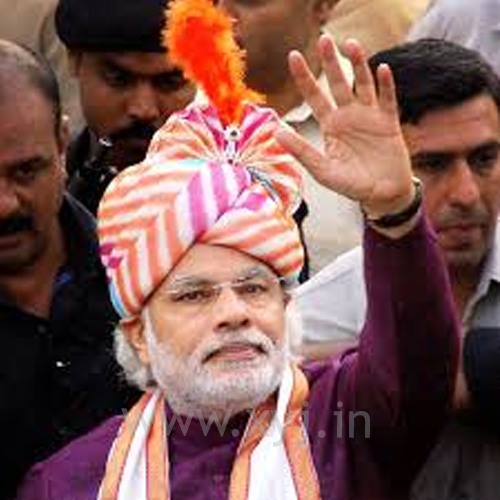 Narendra Modi Wearing Different Caps 28