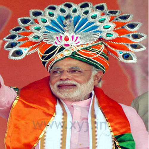 Narendra Modi Wearing Different Caps 33