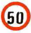 Drive the vehicle not exceeding 50 km hr