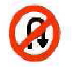 U-turn prohibited image