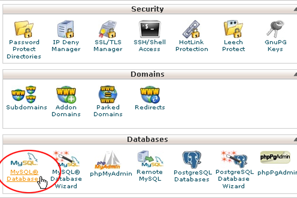 How to Create MySql Database with Cpanel