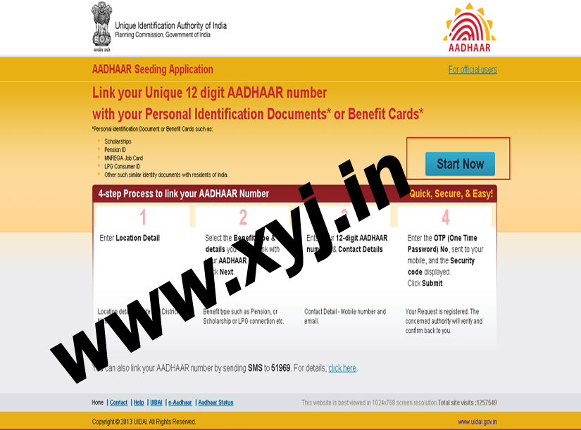 Link Aadhaar to LPG connection Start Now Image