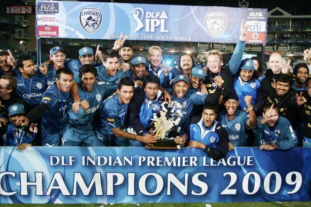 IPL Season 2 Winner Team Hyderabad Deccan Charges Year 2009 Image