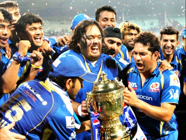 Mumbai indian won pepsi ip 8 2015 image winning moment