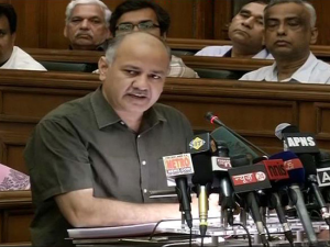 Manish Sisodia First Delhi Swaraj Budget Image