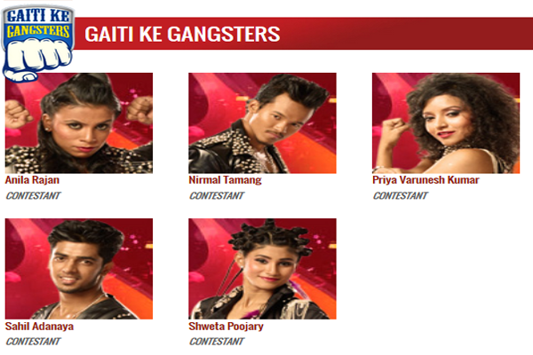 DID 5 Gaiti Ke Gangsters Contestants Name with Image