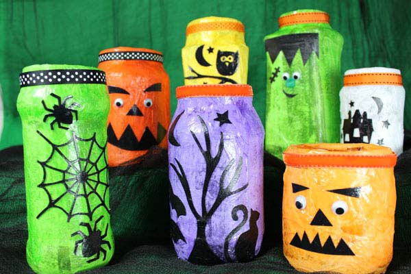 Jar Halloween Decorations