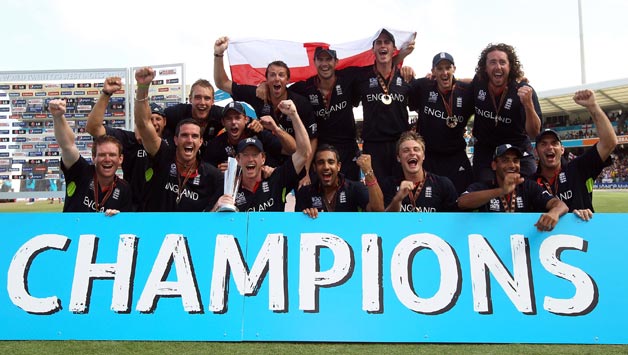 ICC T20 World Cup 2010 Winner England Team Image