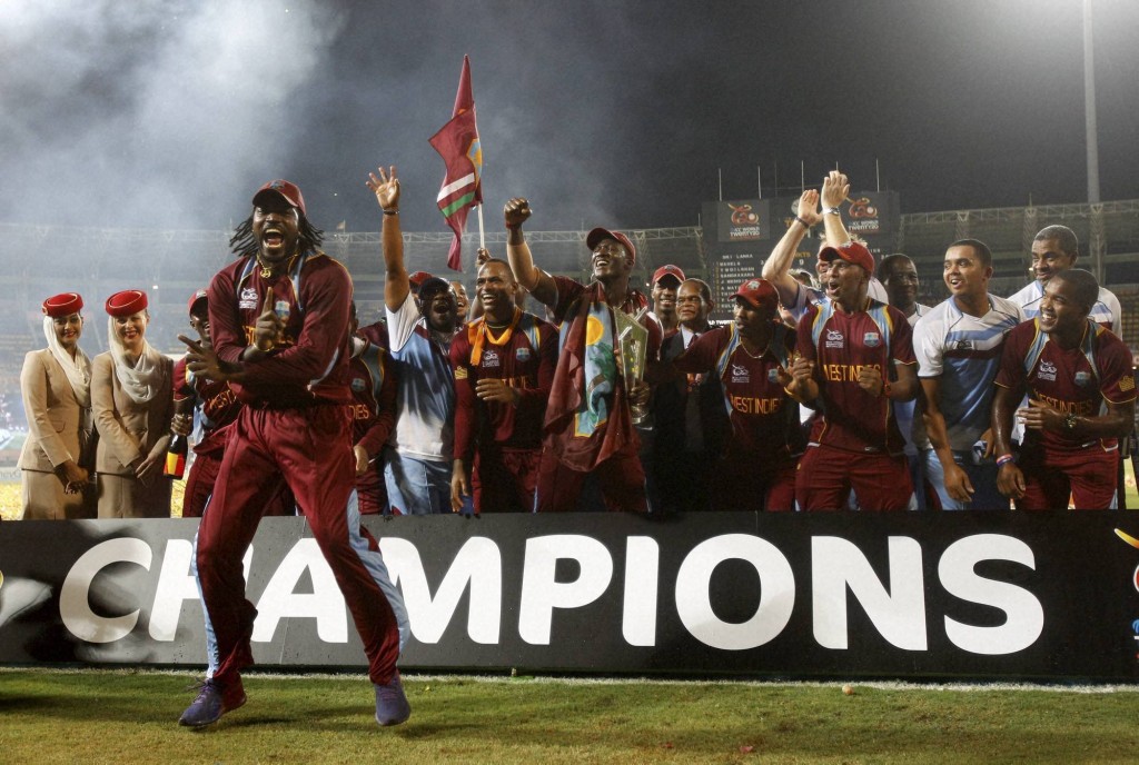 ICC T20 World Cup 2012 Winner West Indies Team Image