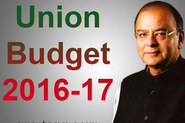 union budget 2016-17 by arun jaitely