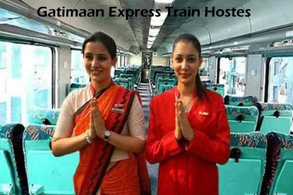 Gatimaan Express Train Hostes Image