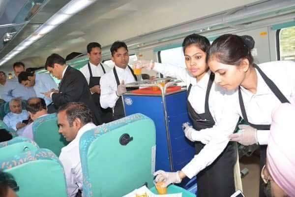 Gatimaan Express Train Hostes Servic Image