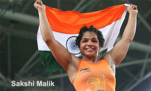 Sakshi Malik in Rio Olympics Won Bronze Medal