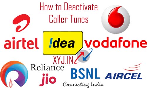 how to deactivate caller tunes
