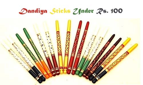 top 10 best dandiya sticks under rs. 100