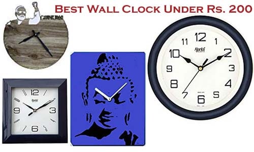 Best Wall Clocks Under Rs. 200