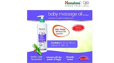 Himalaya baby masage oil