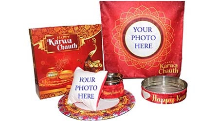 The Wowdrobe Personalized Karwa Chauth Thali