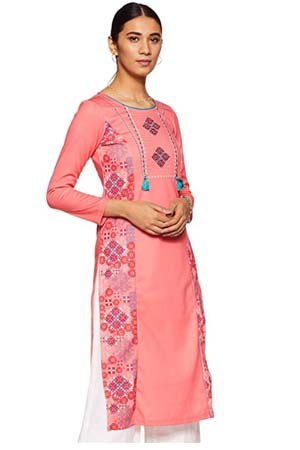 Aurelia Womens Straight Winter Kurta