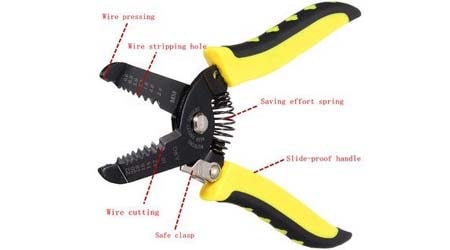 Multifunctional Durable Multifunction Handle Tool Wire Stripper