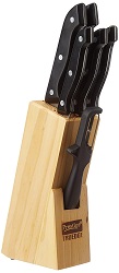 Kitchen Knife Set with Wooden Block