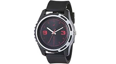 Fastrack Casual Analog Black Dial MenGÇÖs Watch