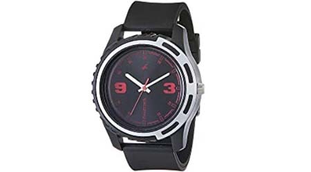 Fastrack Casual Analog Black Dial MenGÇÖs Watch