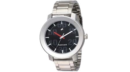 Fastrack Casual Analog Black Dial Mens Watch
