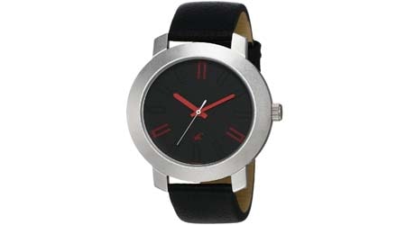 Fastrack Casual Analog Black Dial Mens Watch NM3120SL02