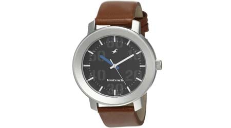 Fastrack Casual Analog Black Dial Mens Watch -NM3121SL01