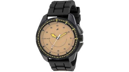 Fastrack Commando Analog Brown Dial Mens Watch