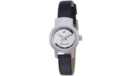 Fastrack Core Analog Black Dial Womens Watch NM2298SL04