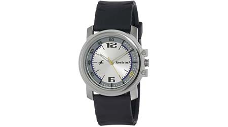 Fastrack Economy Analog Silver Dial Mens Watch -NM3039SP01