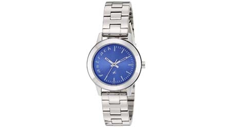 Fastrack Fundamentals Analog Blue Dial Womens Watch NM68008SM03