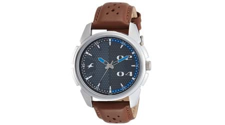 Fastrack Loopholes Analog Grey Dial Mens Watch