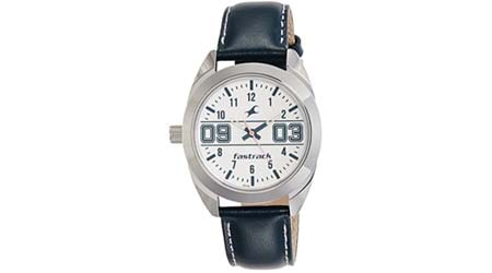 Fastrack Varsity Analog Silver Dial Womens Watch -NL6171SL01