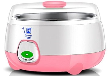 HSR Plastic and Stainless Steel Automatic Yogurt Maker