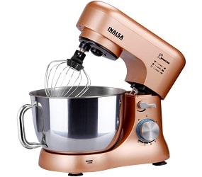 Inalsa stand mixer with 8-speed control