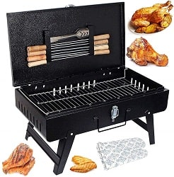 MAZORIA Big Size Barbeque Grill Set 