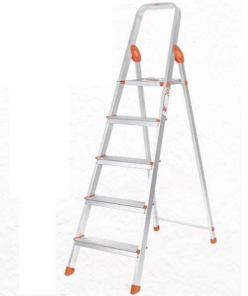 Bathla 5-Step Foldable Aluminium Ladder