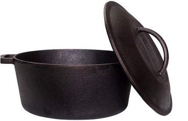 Rock Tawa Cast Iron Dutch Oven