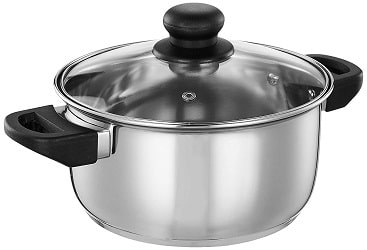 Solimo Stainless Steel Induction Bottom Dutch Oven