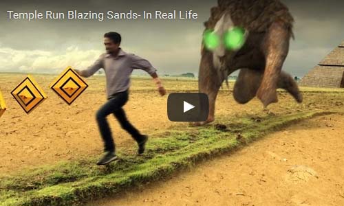 Temple Run Game in Real Life Excited to Watch Video?